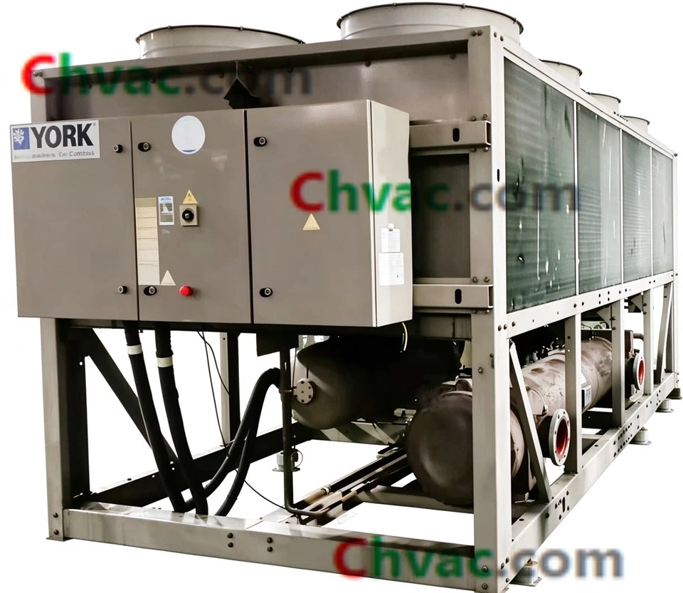York 224RT/ 226RT Screw Air-Cooled Heat Pump Chiller YEAS225RC50B (Used) in Stock suppliers