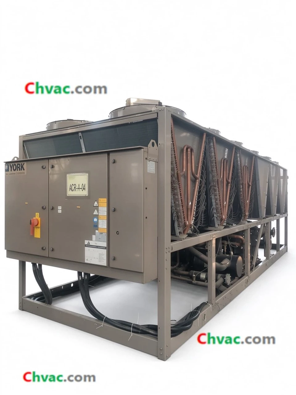 York 180RT/190RT Scroll Air Cooled Heat Pump Chiller YLPA0635BE-A (Used) in Stock manufacturers