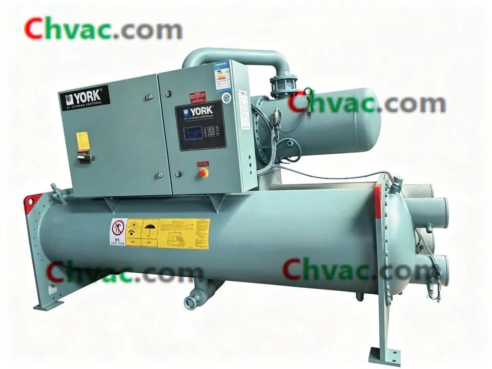 York 201RT YEWS200HA50E Screw Chiller (used) in Stock factory