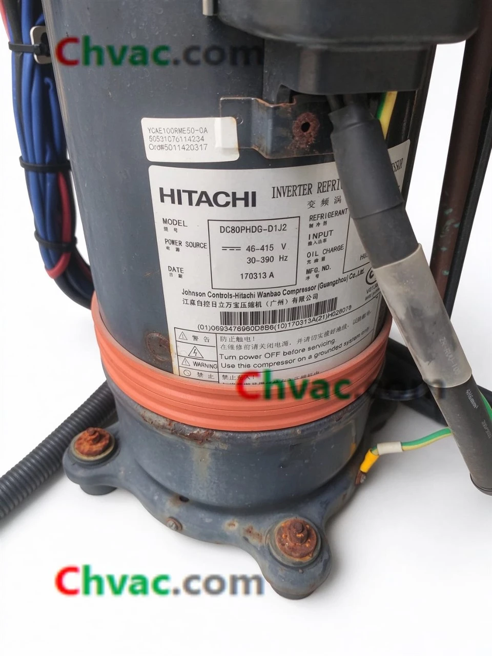 York 29RT/32RT Air Cooled Modular Heat Pump Chiller YCAE100RME50‑0A (Used) in Stock high quality