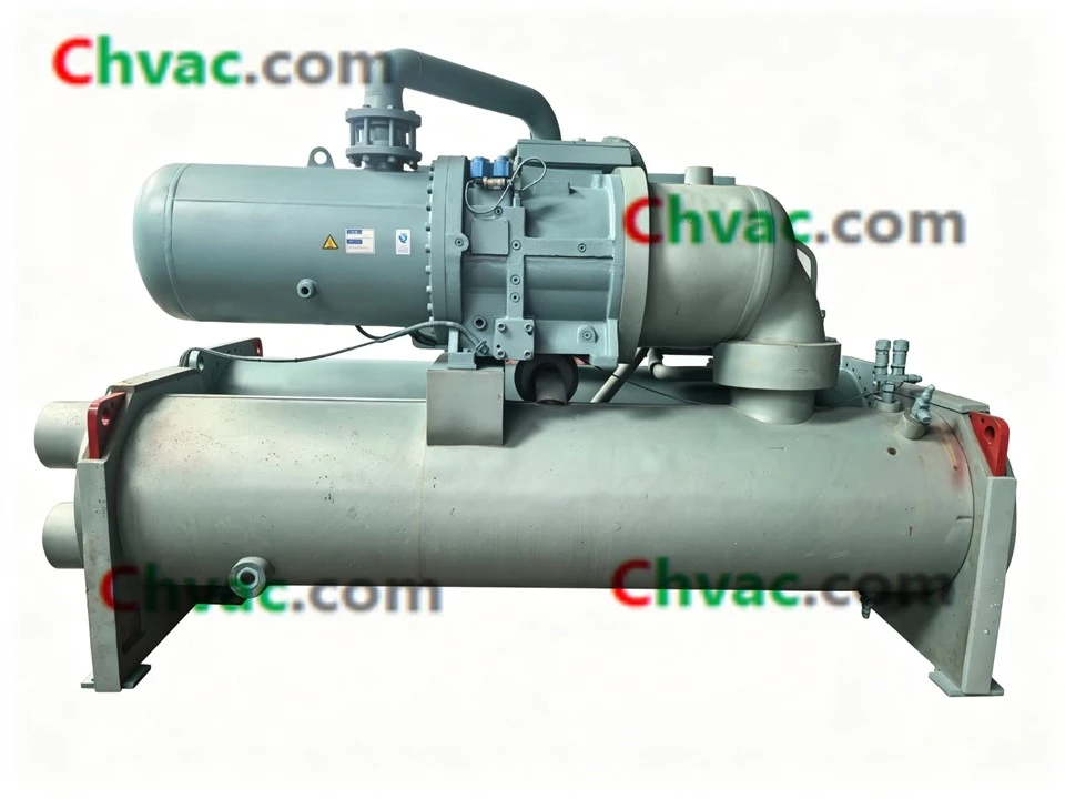 York 201RT YEWS200HA50E Screw Chiller (used) in Stock manufacturers
