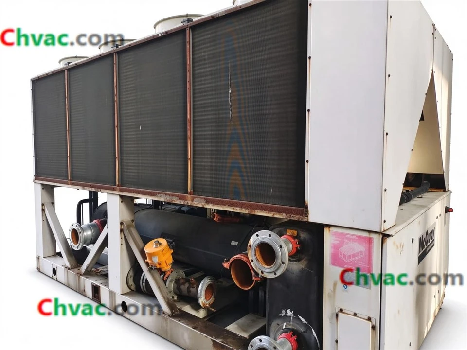 McQuay 125RT/ 131 RT Screw Air-Cooled Heat Pump Chiller MH S135.1FSR4 （Used）in Stock suppliers