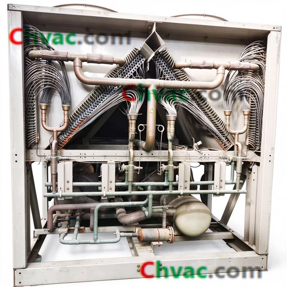 York 224RT/ 226RT Screw Air-Cooled Heat Pump Chiller YEAS225RC50B (Used) in Stock best