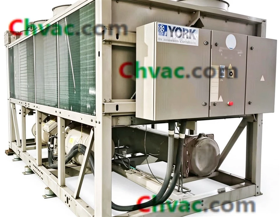 York 224RT/ 226RT Screw Air-Cooled Heat Pump Chiller YEAS225RC50B (Used) in Stock factory