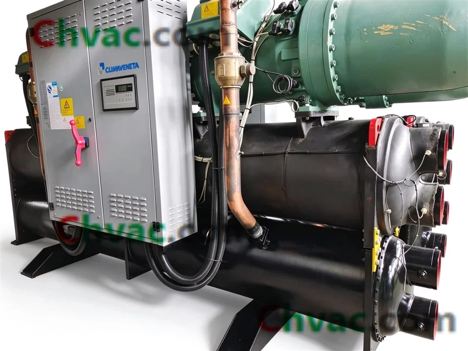 Climaveneta 433RT FOCSWATER4502C Water Cooled Screw Chiller (Used)in Stock manufacturers
