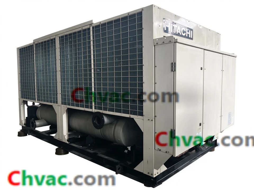 Hitachi 99RT/101RT Air-cooled Screw Water Heat Pump Chiller RHUF120AZ (Used）in Stock best