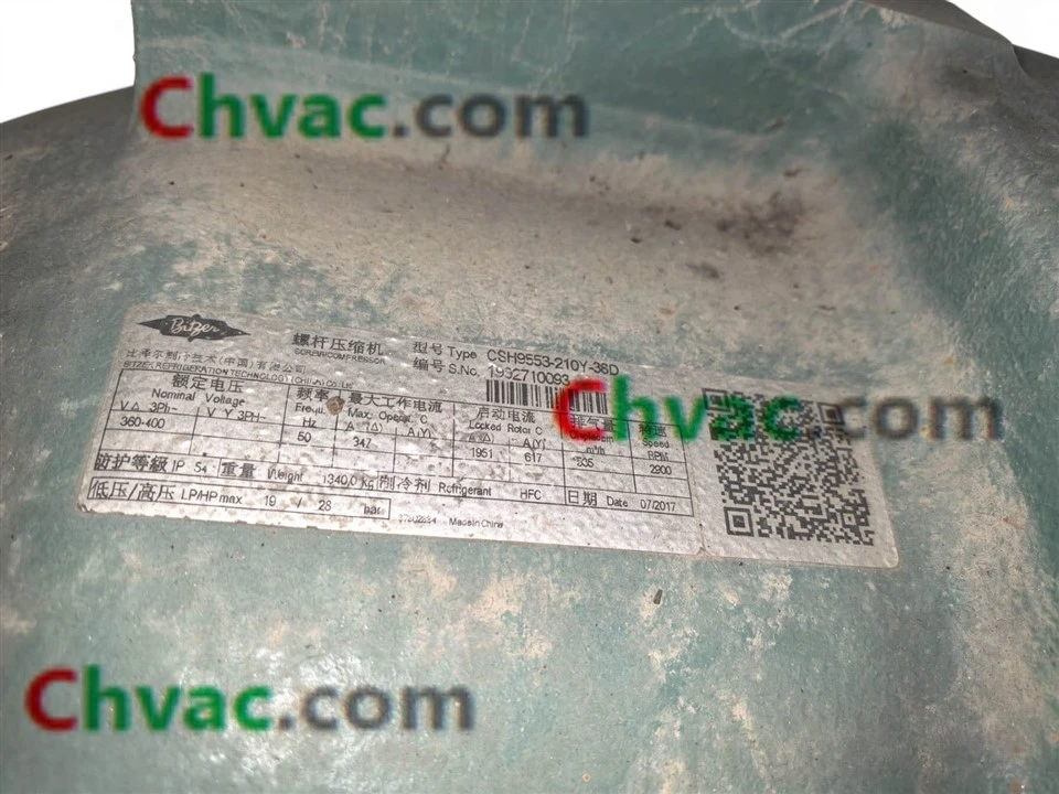 TICA 133RT/141RT Air Cooled Screw Chiller Heat Pump Unit TASD140.1CH3 (Used)in Stock best