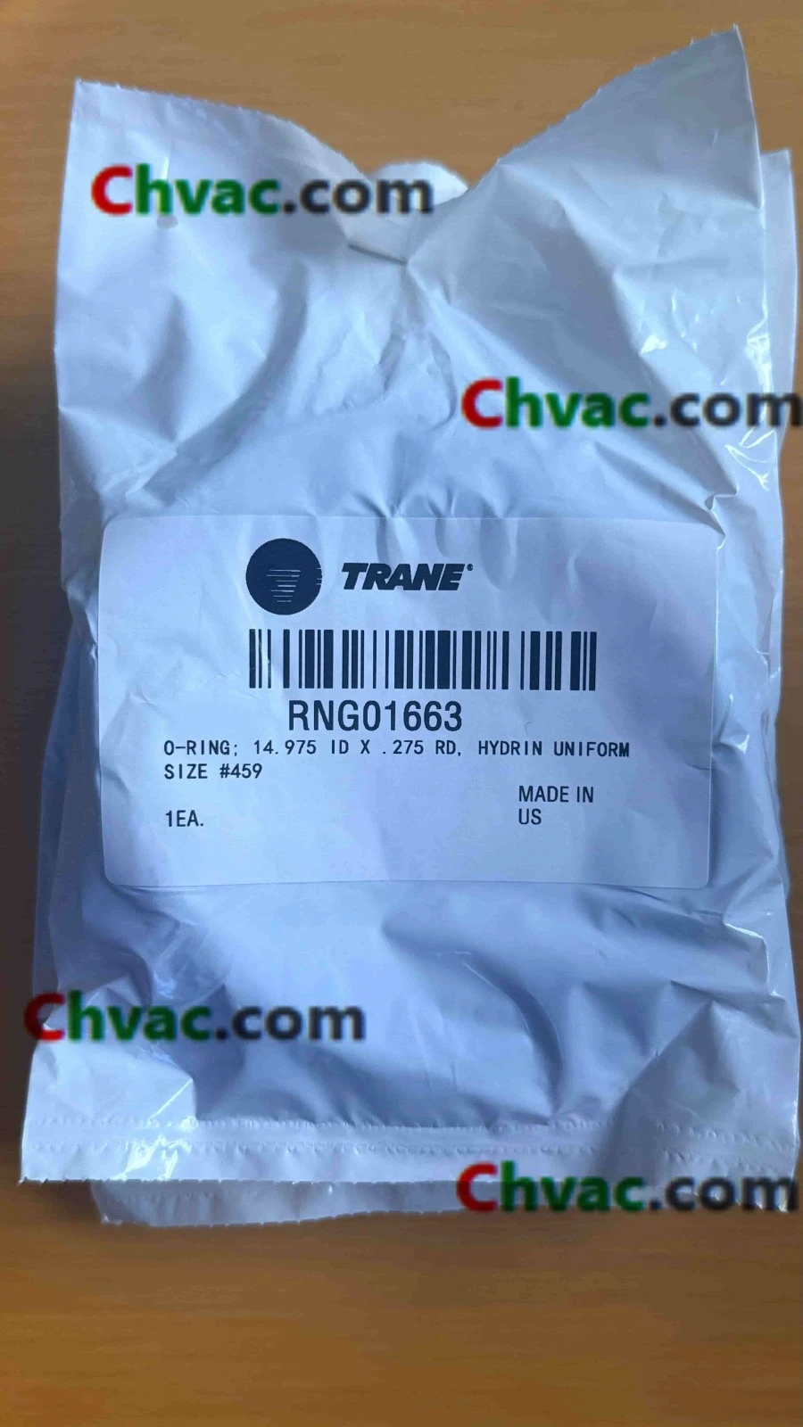 Trane RNG01663 Hydrin O-Ring, 14.975 ID × 0.275 RD, Size #459 suppliers