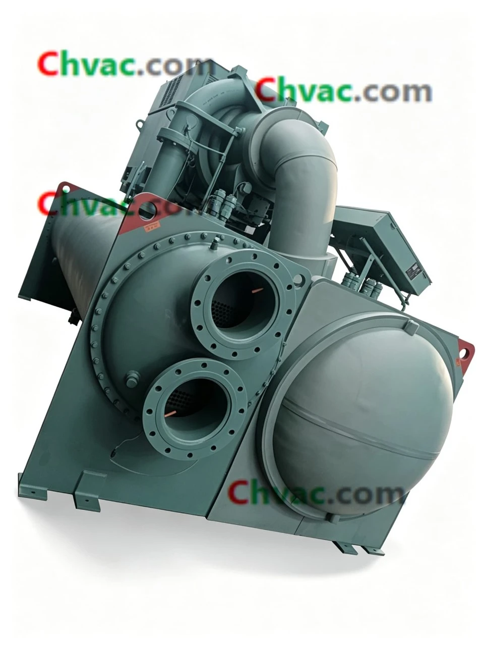 Used YORK YKMRM5K25DCB/FE22 Water‑Cooled Centrifugal Chiller, 4683kW, Used factory