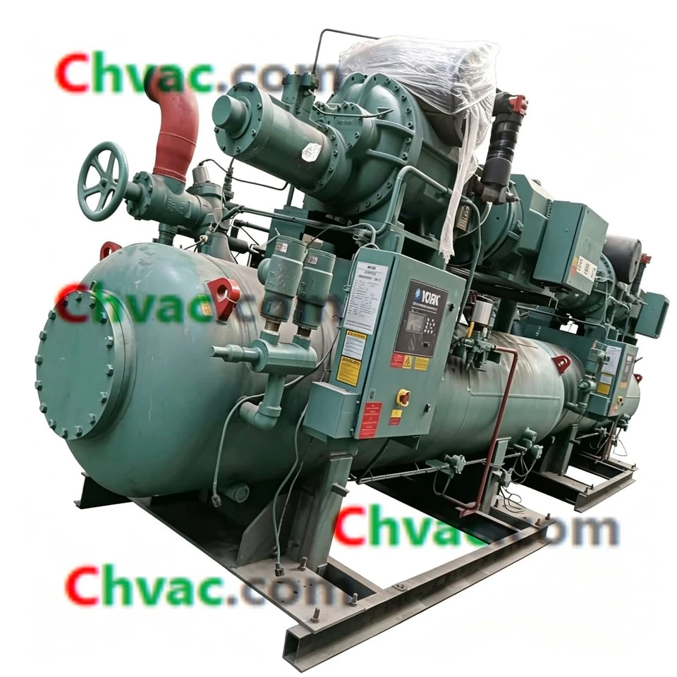 YORK 702RT RWKII100‑CMLBY325CSS Screw Compressor Unit （used) in Stock suppliers